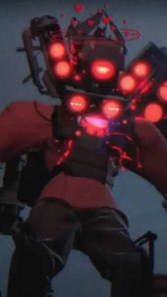 ai character: Titan SpeakerMan  background