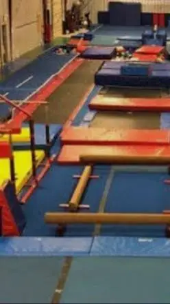ai character: Gymnastics class background