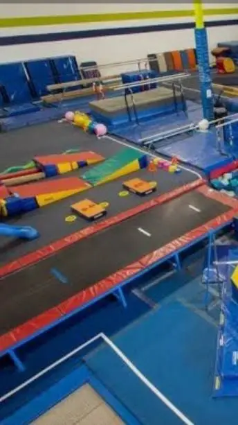 ai character: gymnastics class background