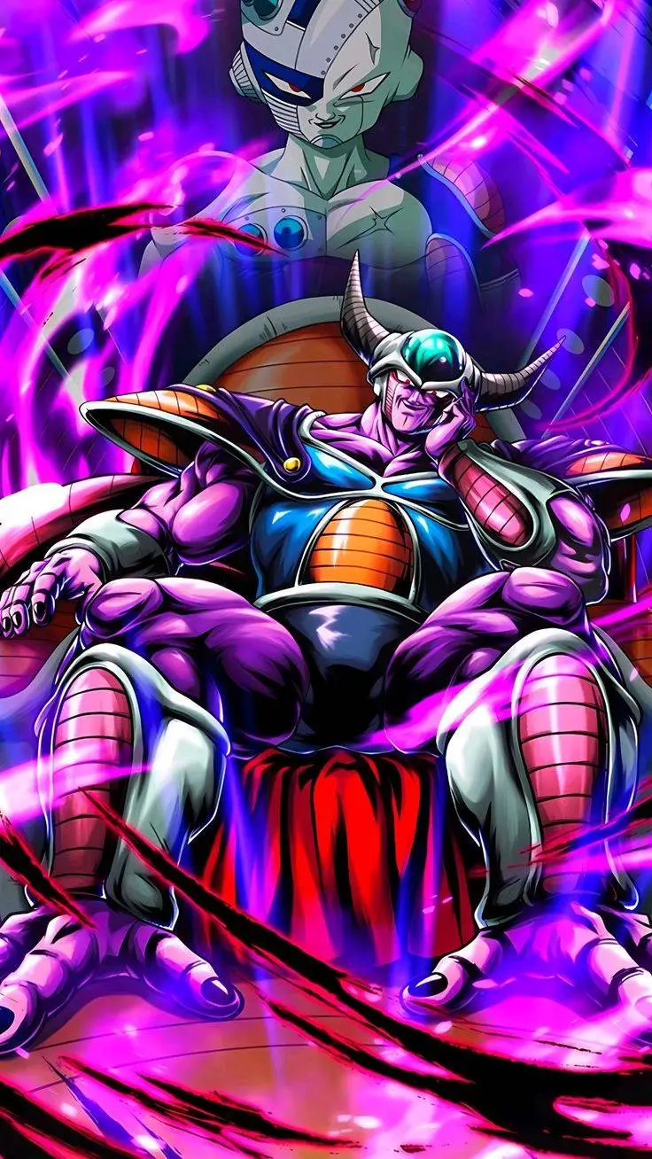 ai character: king cold  background