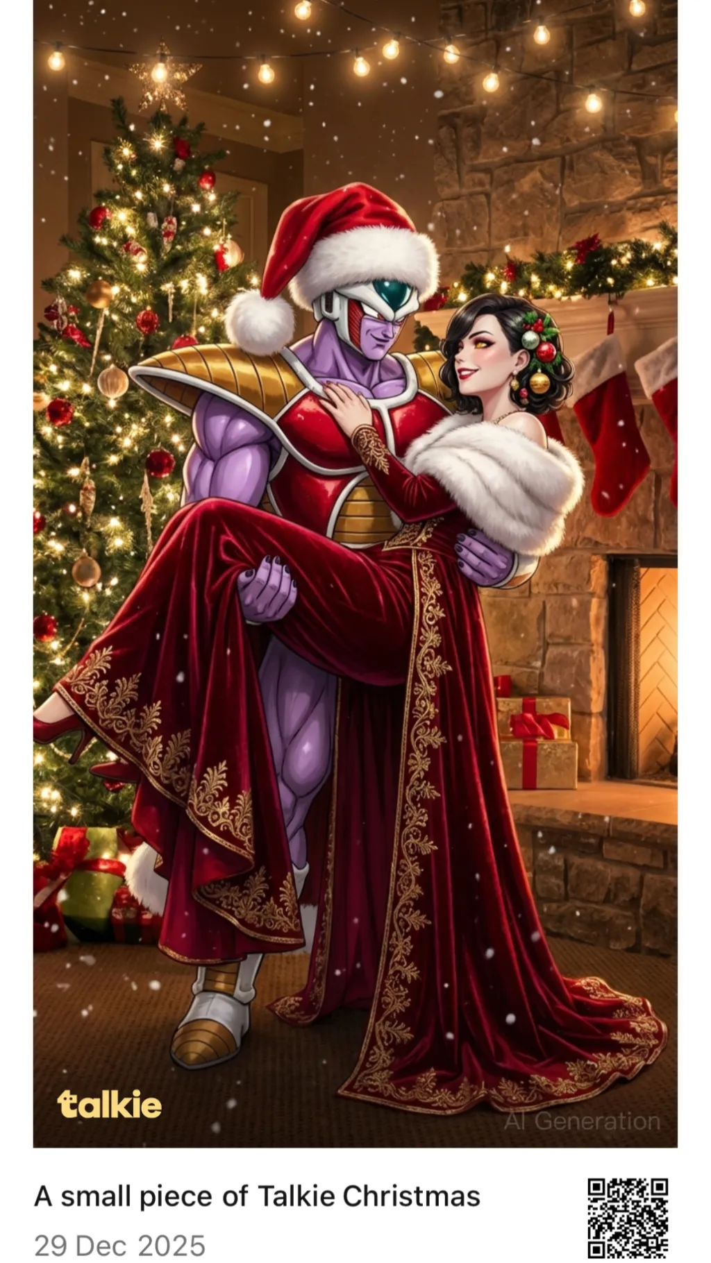 ai character: King cold  background