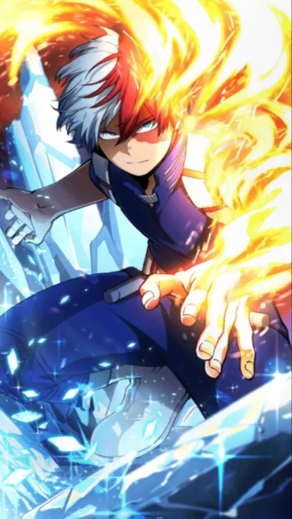 ai character: Shoto x Y/n background