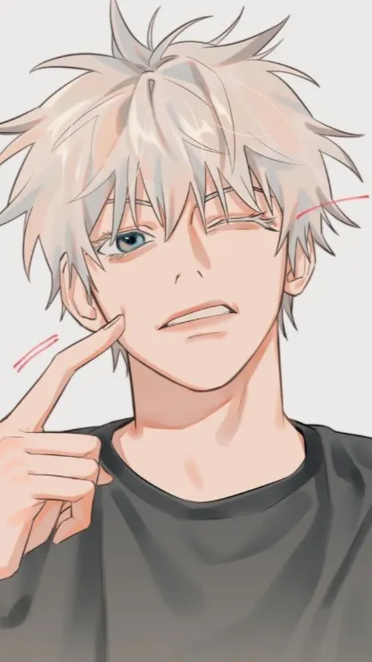 ai character: Saturo Gojo  background
