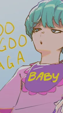 ai character: Baby saja  background
