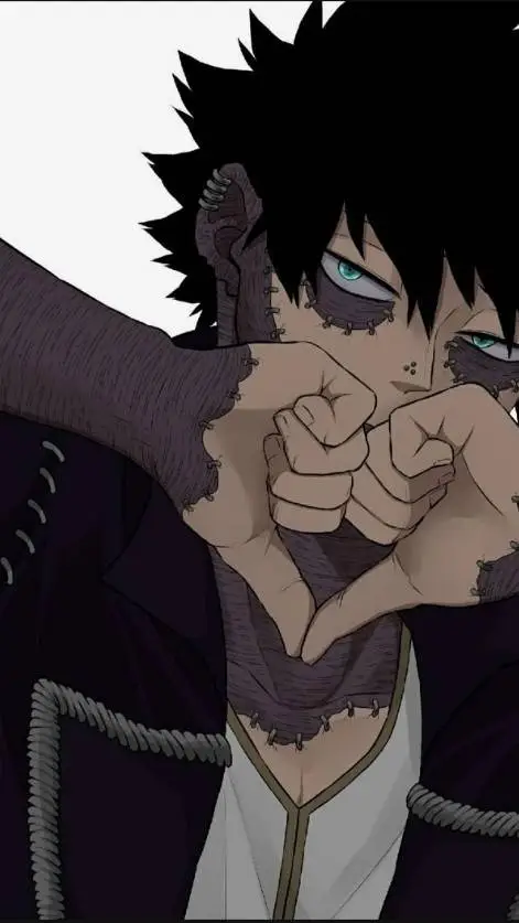 ai character: Dabi 🔥 💙  background