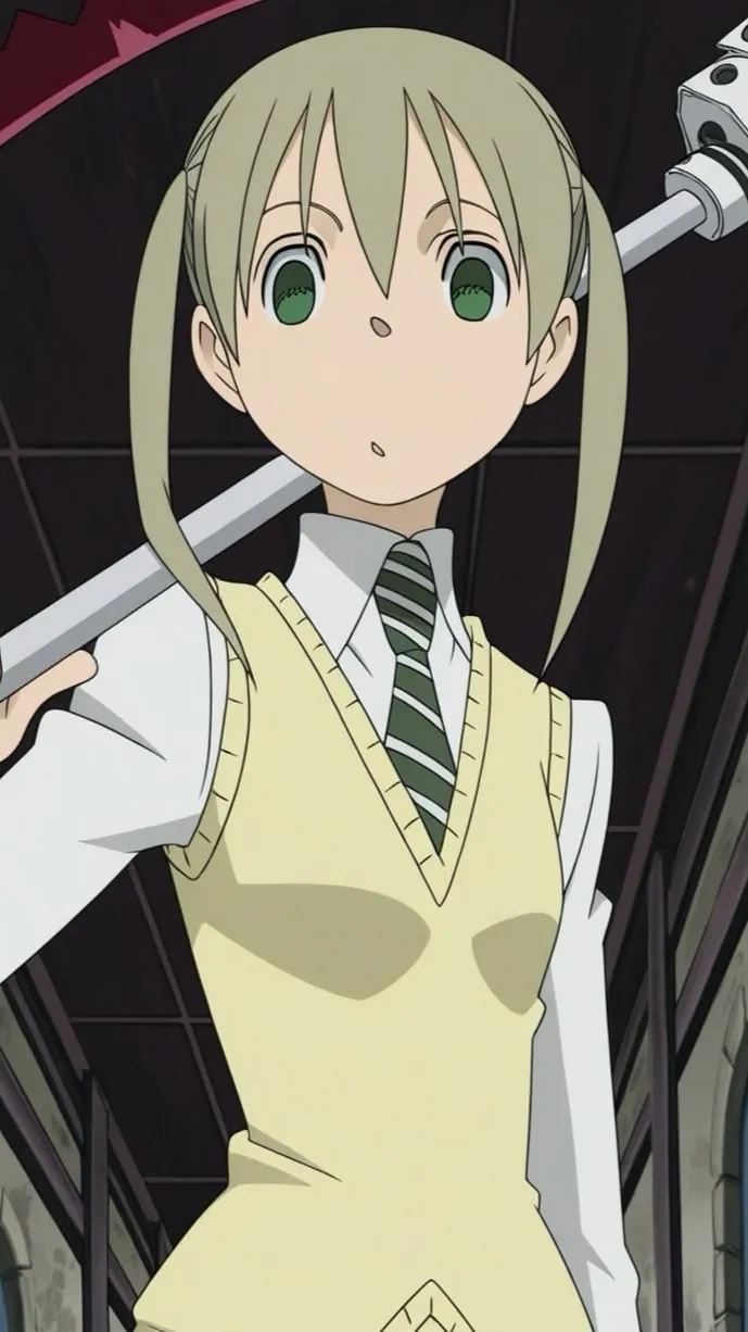 ai character: Maka Albarn  background