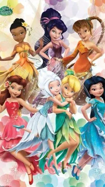 ai character: Tinkerbell background