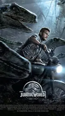 ai character: jurassic World ￼ background