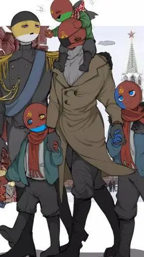 ai character: Russian family. background