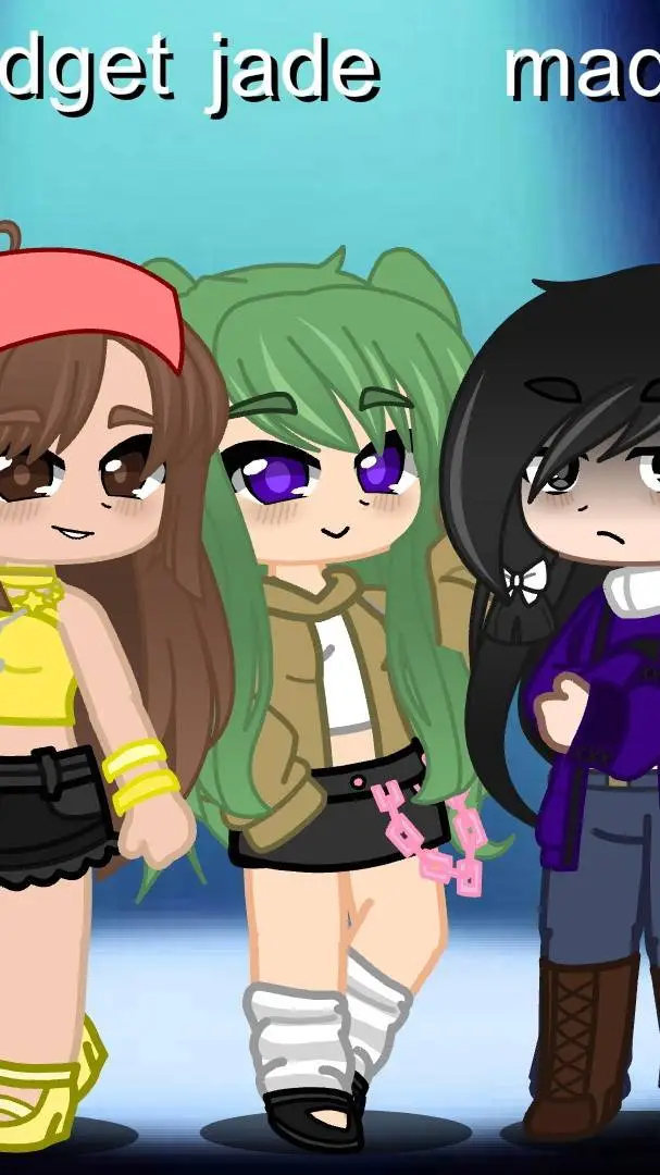 ai character: sleepover :D background