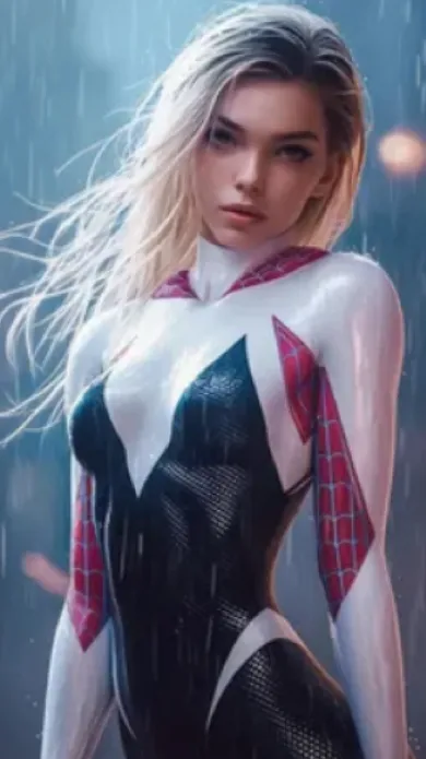 ai character: Gwen background