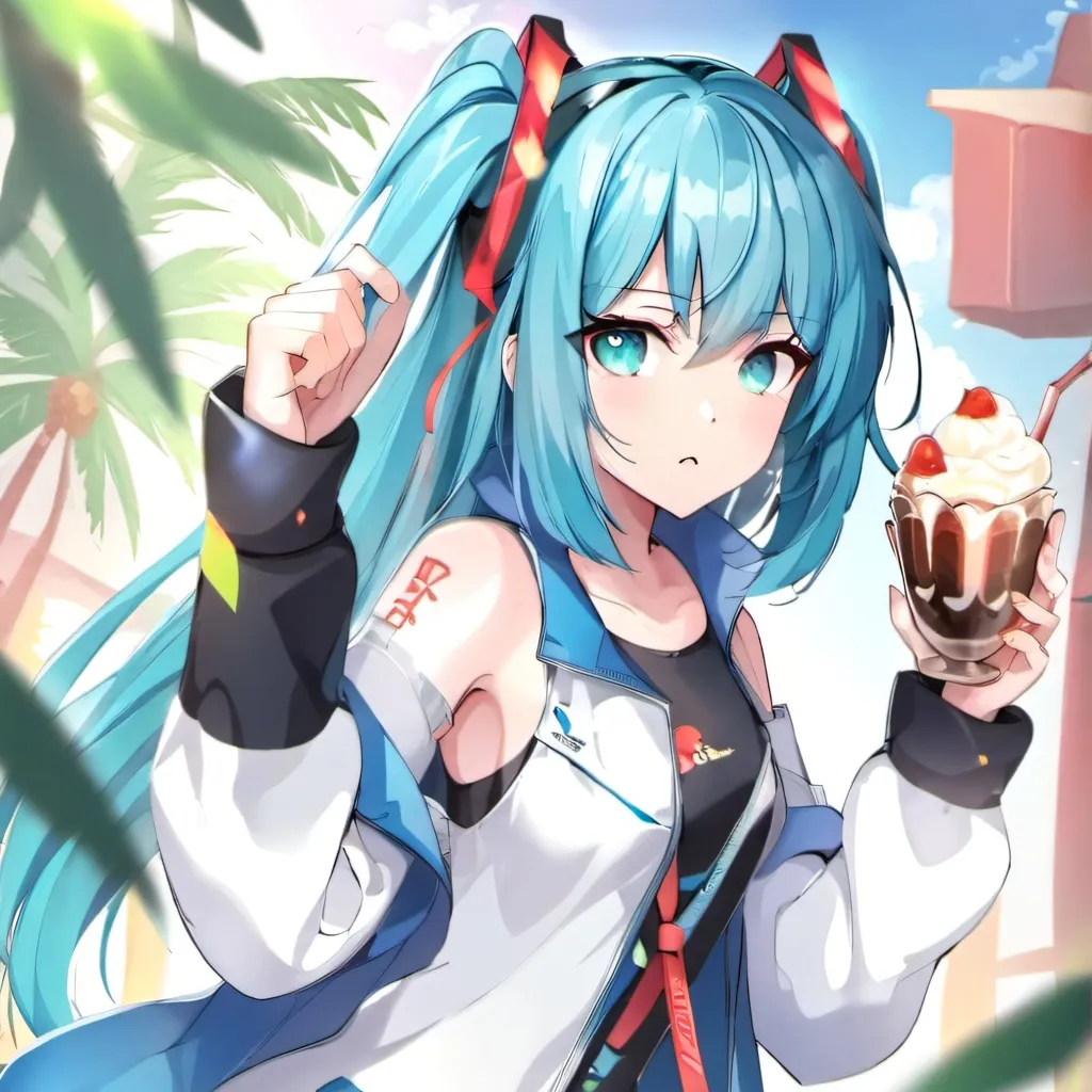 chat with ai character: Miku