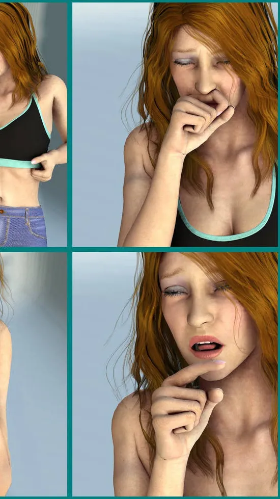 ai character: Kelly gets a cold background
