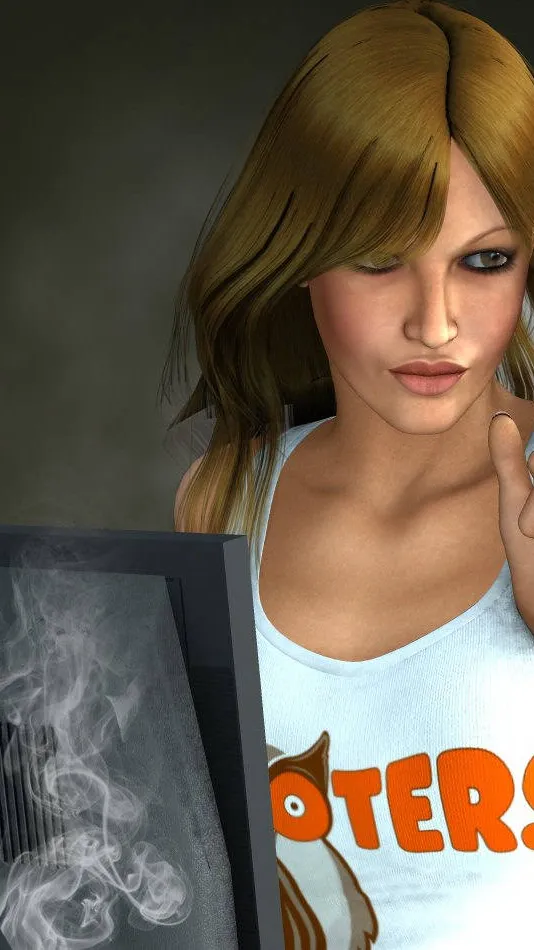 ai character: Kate’s busy day  background