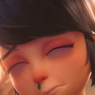 chat with ai character: Marinette sick