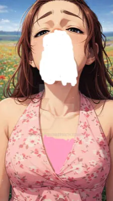 ai character: Covered sneezes  background