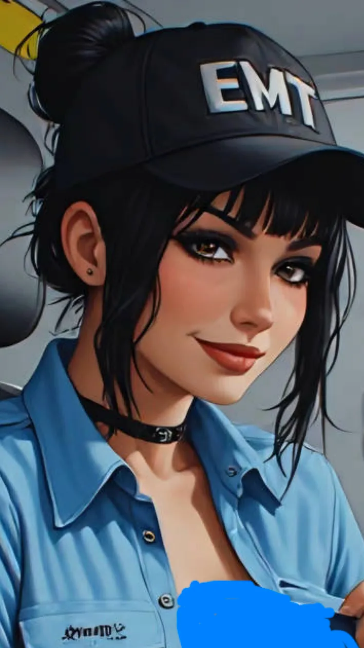 ai character: EMS shift  background