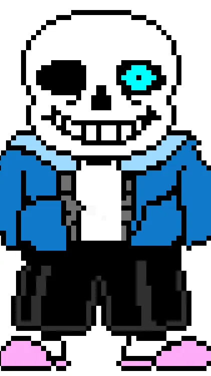ai character: Sans background