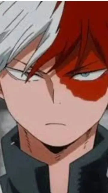 ai character: shoto todoroki  background