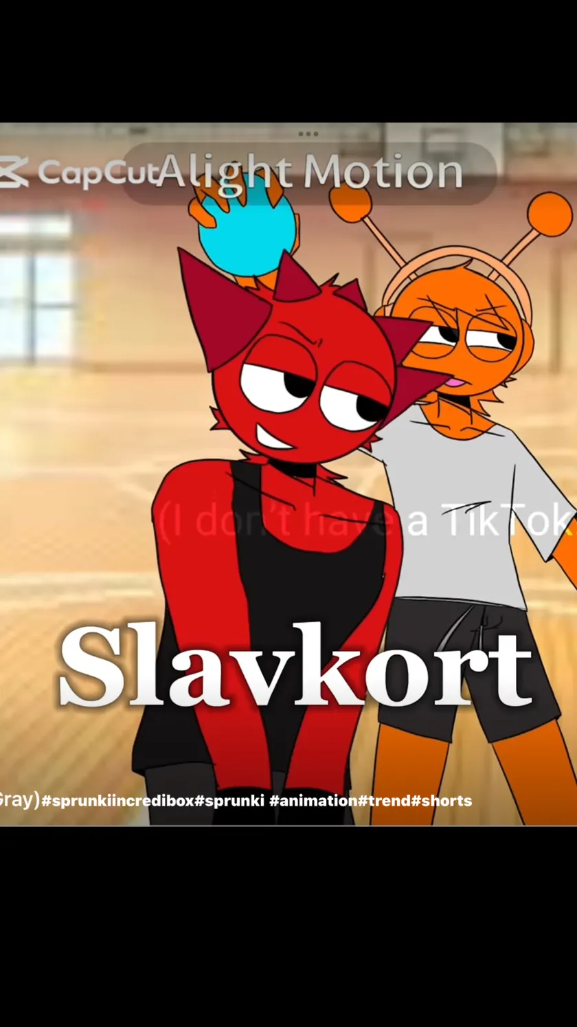 ai character: Sprunki Dodge ball background
