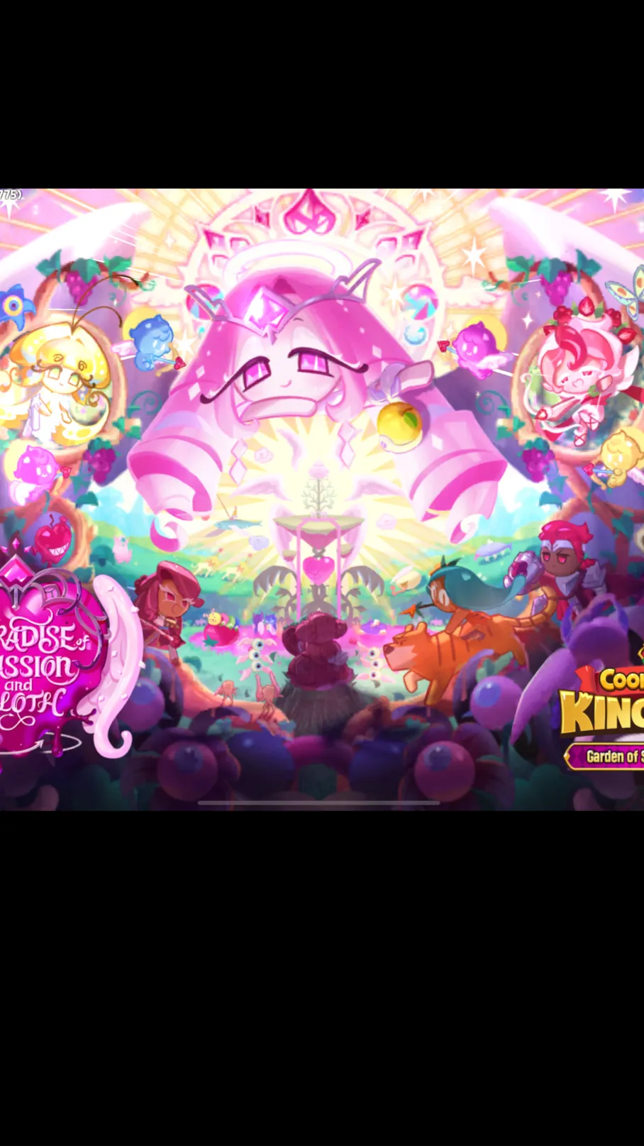 ai character: Garden of Delights background