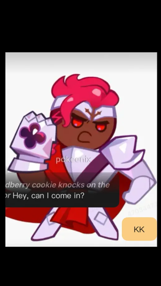 ai character: Wildberry Cookie background