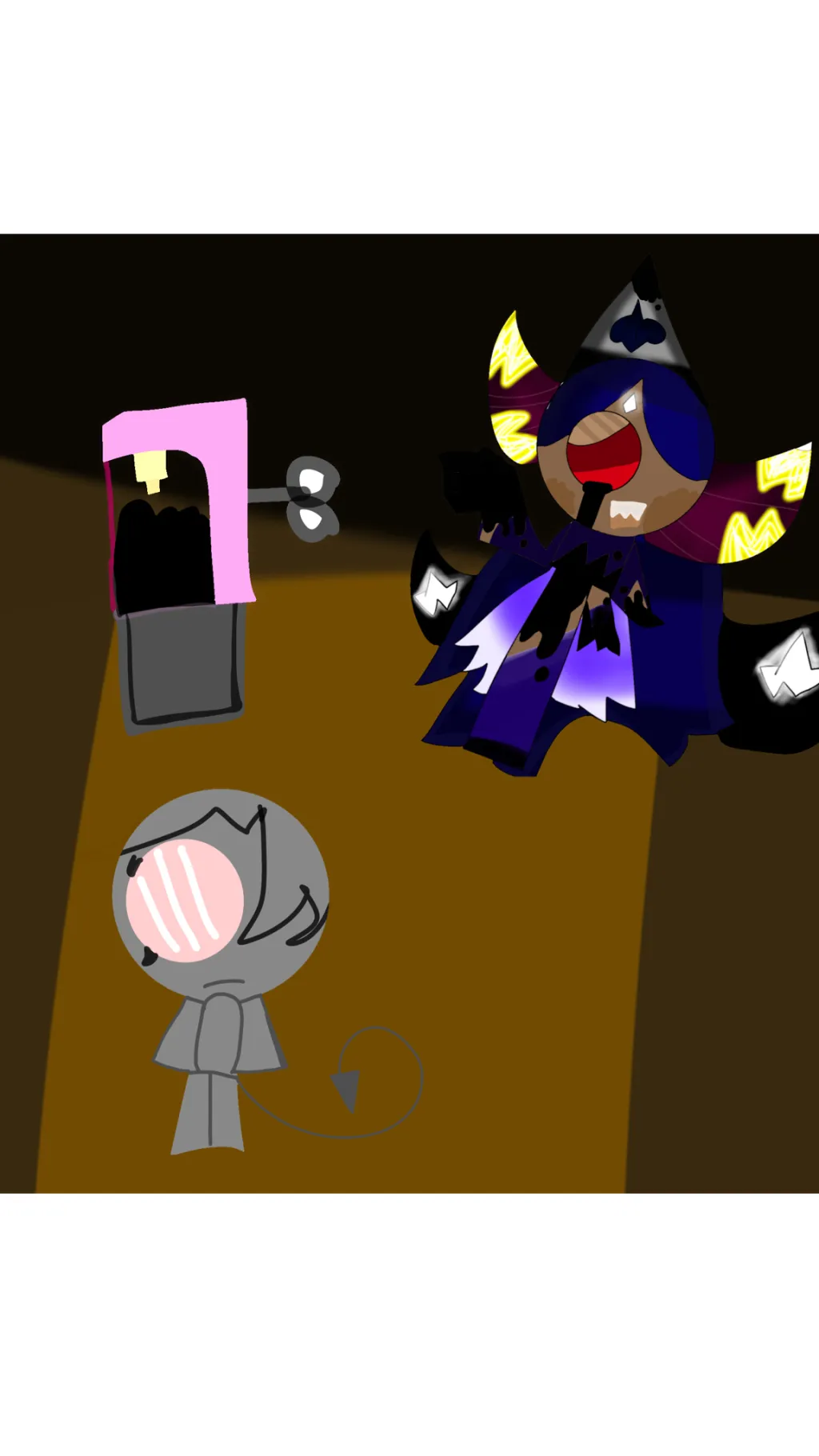 ai character: “Sweet Cookies!” background