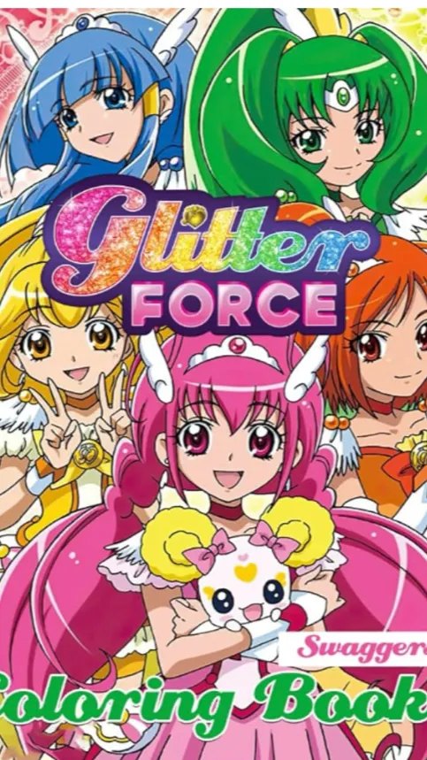 ai character: {Glitter Force} background