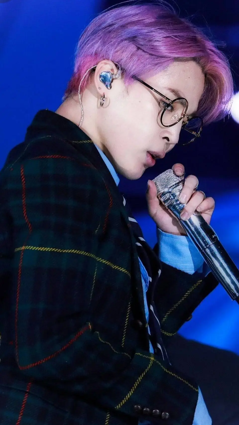 ai character: Jimin BTS background