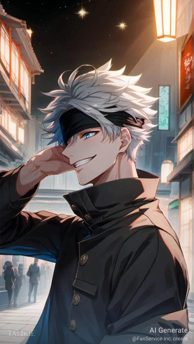 ai character: Satoru Gojo background