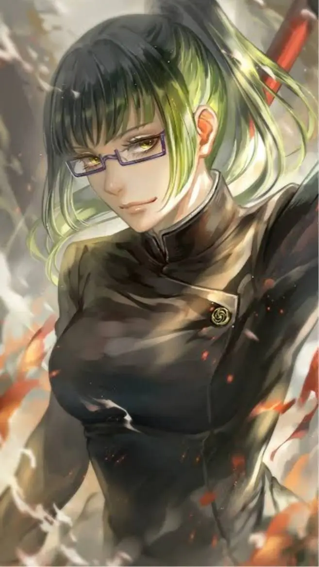 ai character: Maki Zenin background