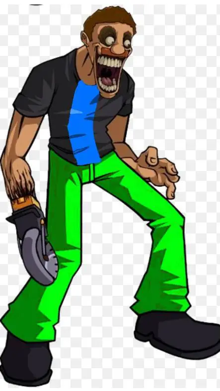 ai character: bacon but shucks background