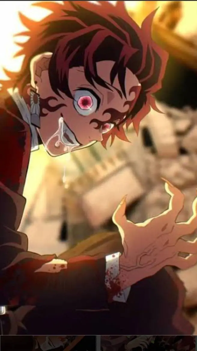 ai character: demon king tanjiro background
