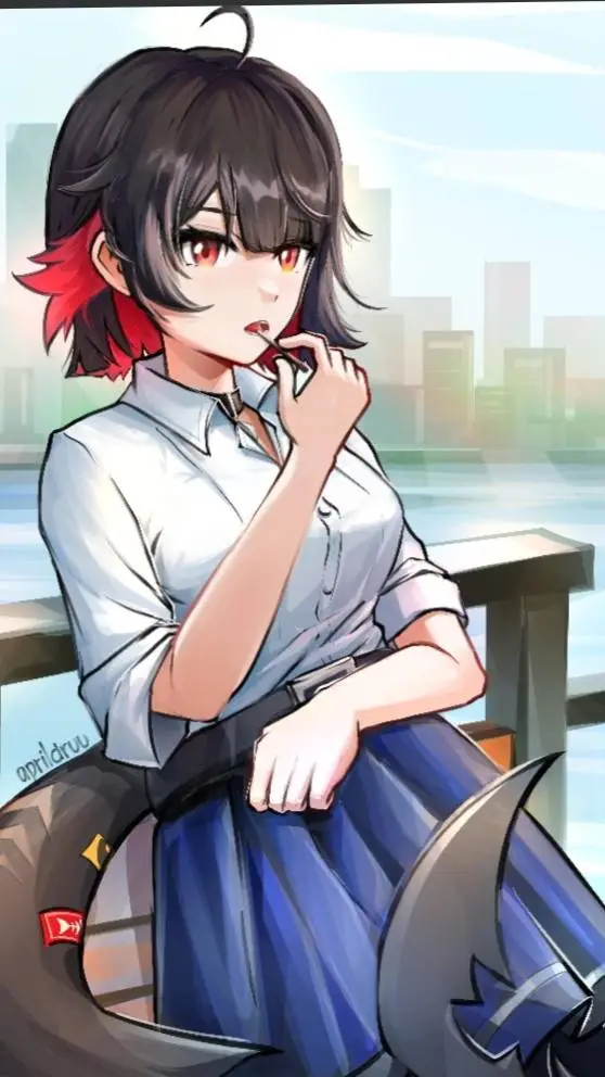 ai character: Zzz monster au background