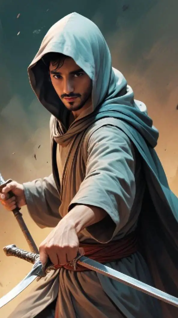 ai character: Aaryan (Guardian) background