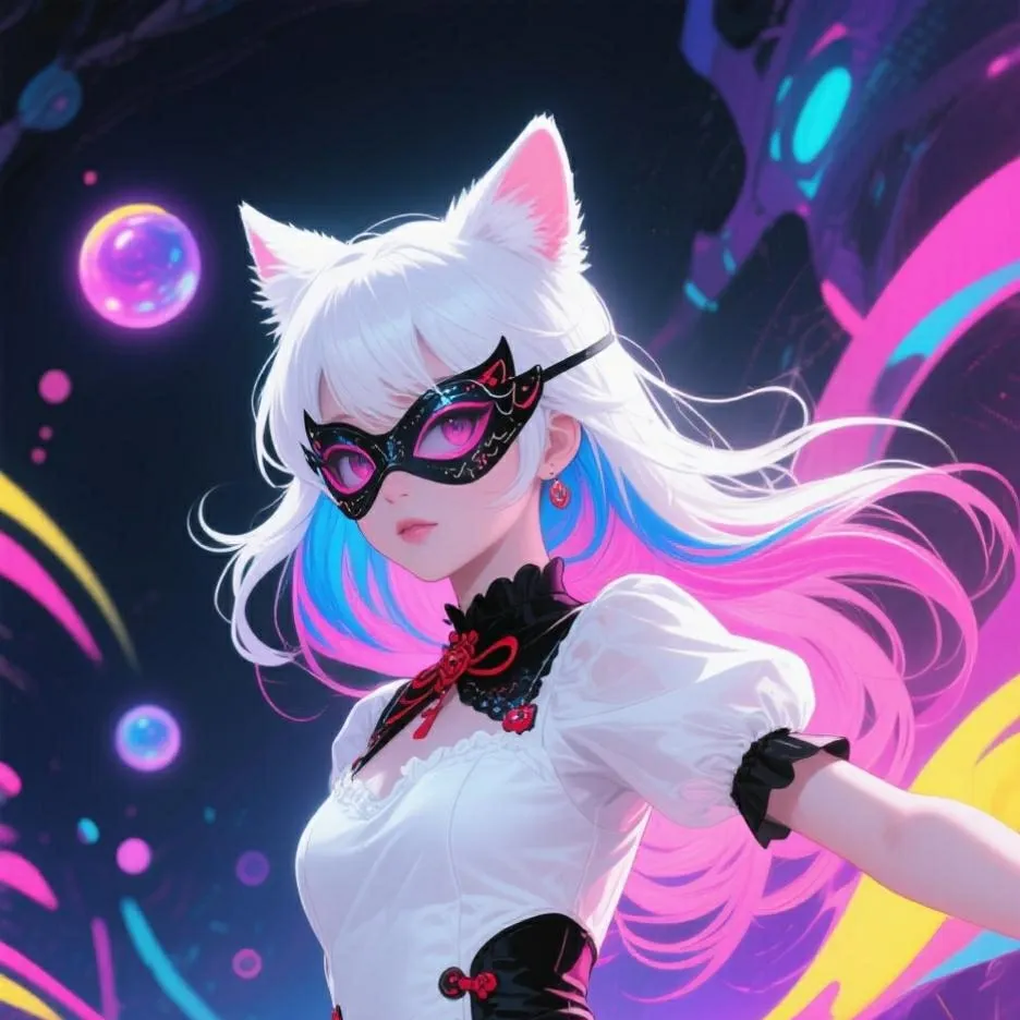 chat with ai character: Kitty Blanc
