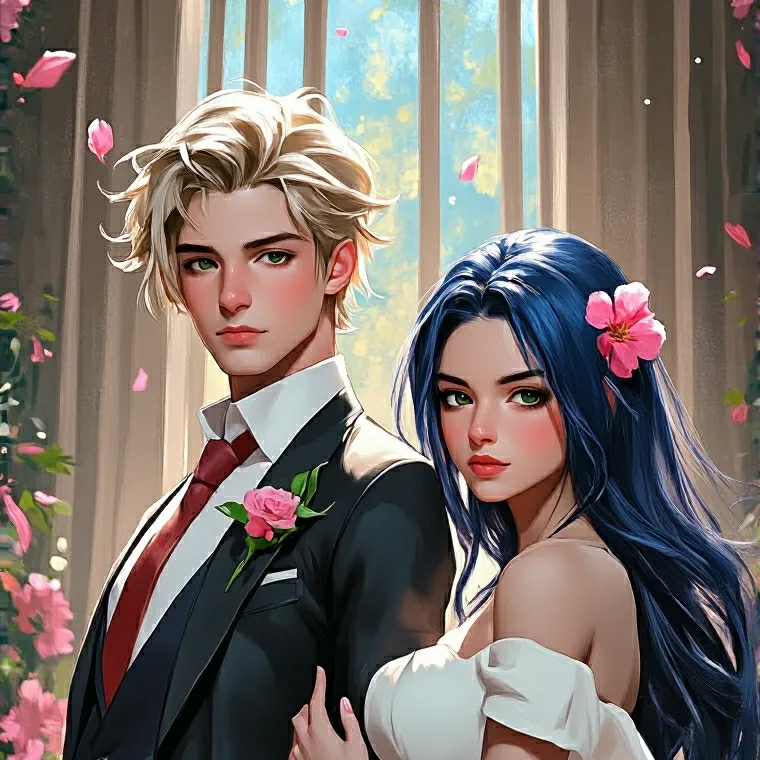 chat with ai character: Adrinette wedding 