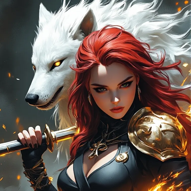 chat with ai character: Snow Red