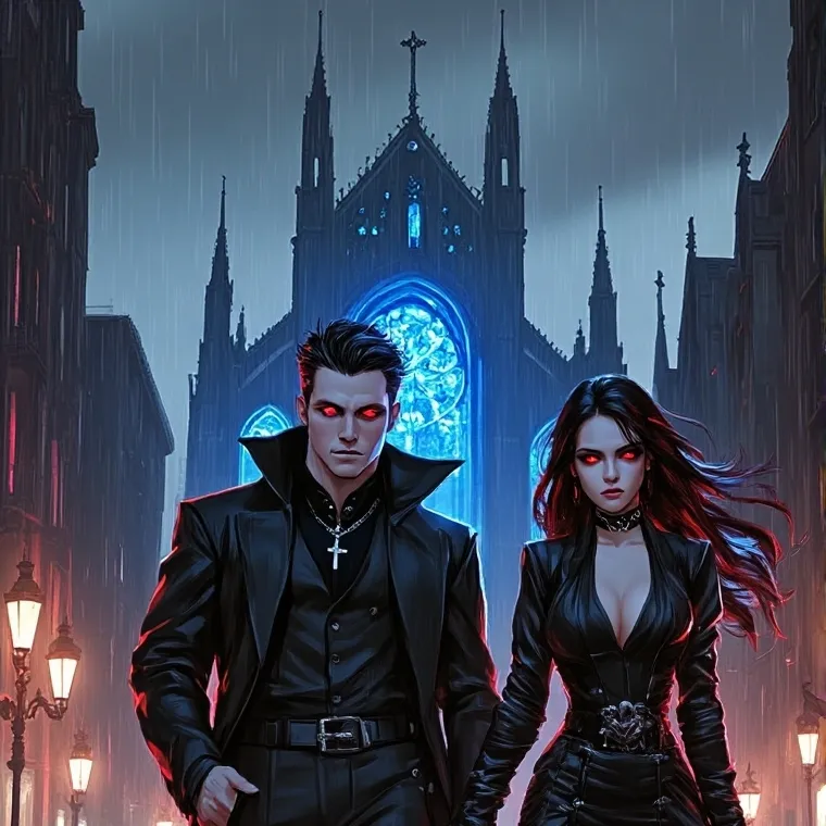 chat with ai character: Vampire Dominic 