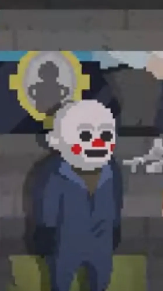 ai character: John wade. background