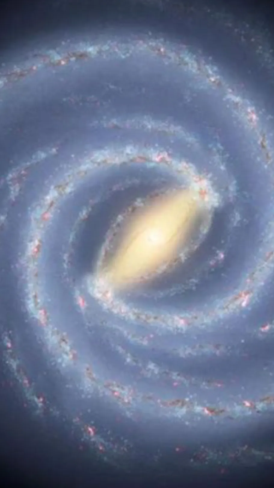 ai character: Milky Way background