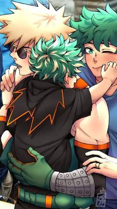 ai character: Bakudeku background