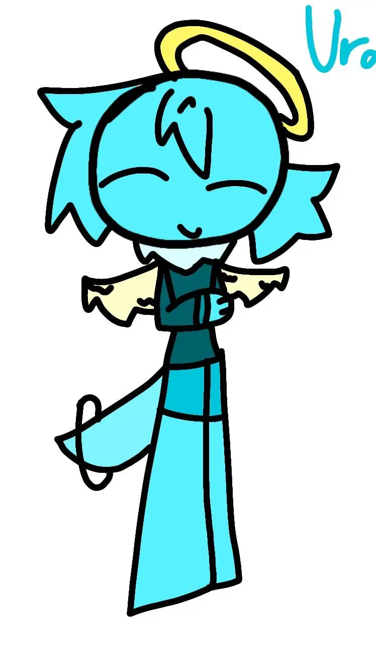 ai character: Uranus 🩵 background