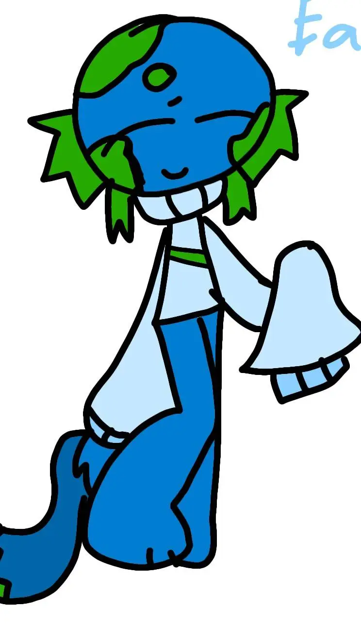 ai character: Earth 🌎 background