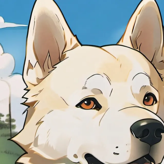 chat with ai character: seeing eye dog u