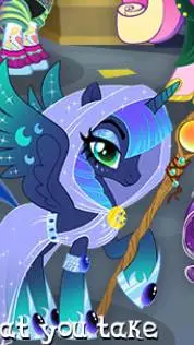 ai character: Princess Luna background
