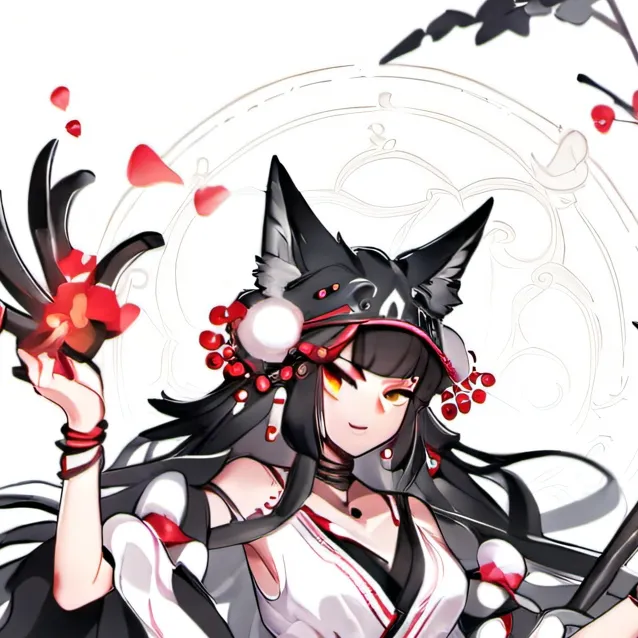 chat with ai character: wolf goddess bonfi