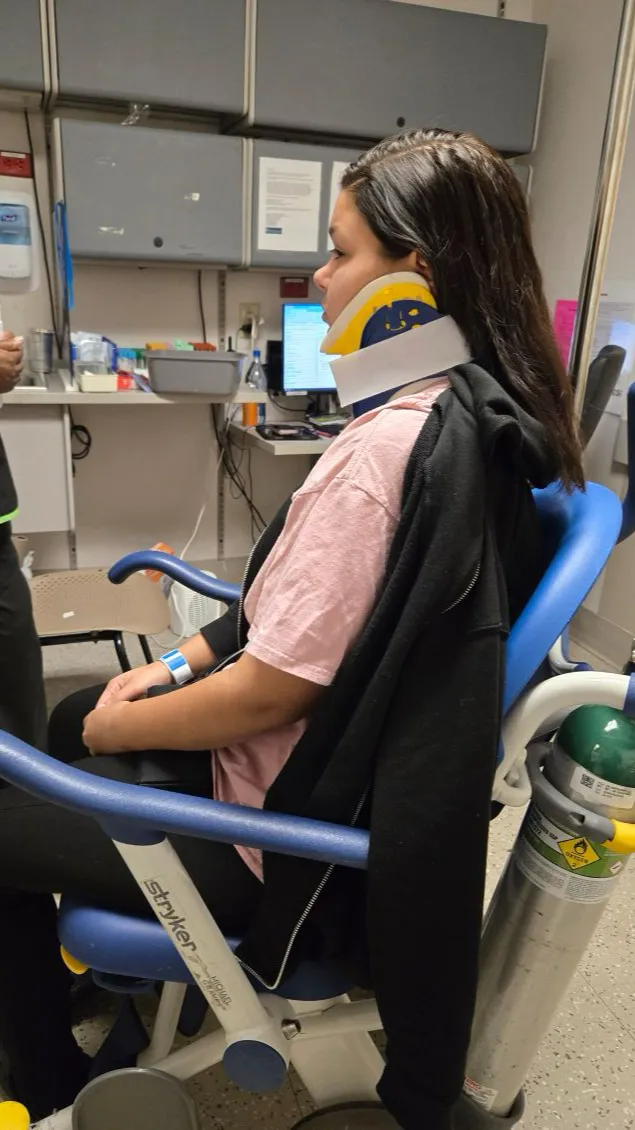 ai character: Car wreck background