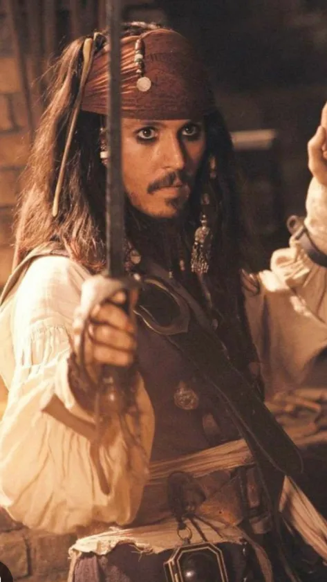 ai character: Jack sparrow background
