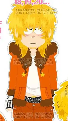 ai character: Kenny Mcormick background